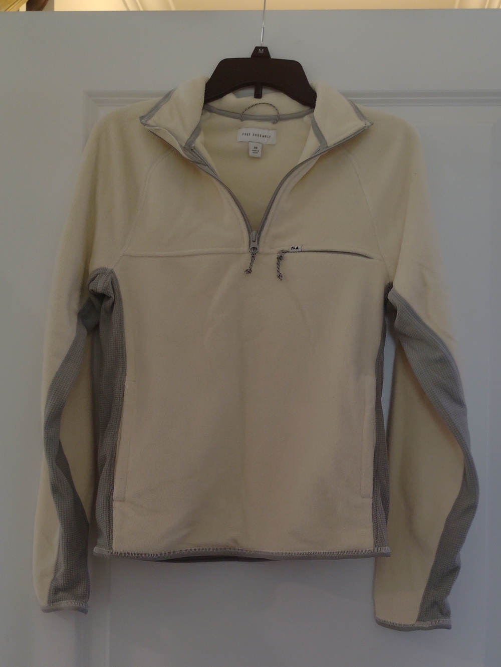 Men's Fleece Cream Pullover